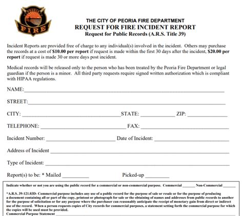 10 Printable Fire Incident Report Samples Templates Show