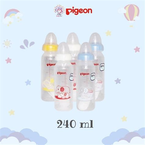 Jual Pigeon Botol Susu Pp Standard Assorted Ml Ml Ml