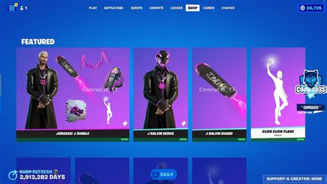 Fortnite New J Balvin Redux Skin Bundle In The Item Shop Preview Youtube