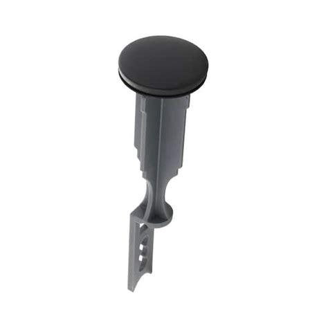 Danco 5 In Plastic Bathroom Pop Up Stopper Matte Black 11059 The