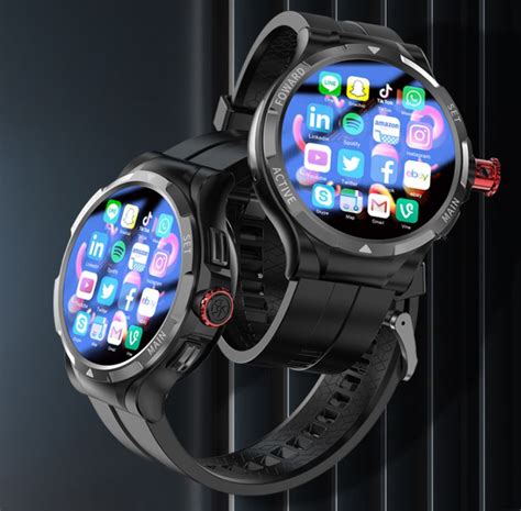 V10 4G: Smartwatch mit vollwertigem Android, LTE und versteckbarer ...