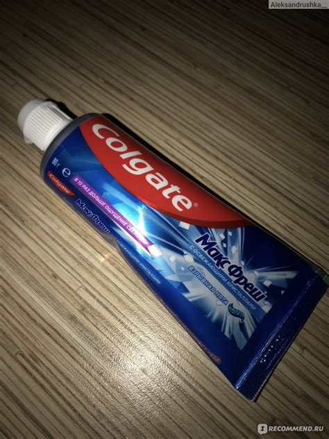 Зубная паста Colgate Макс Фреш с освежающими кристалами - «Супер ...