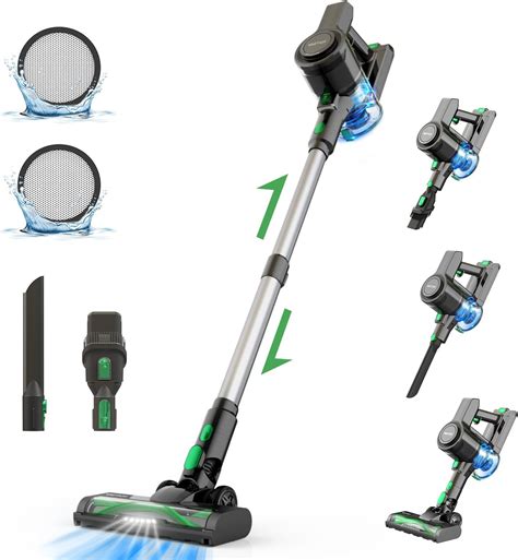 Cordless Vacuum Cleaner 30Kpa Suction With Poweful Brushless Motor 6