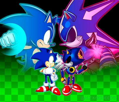 Sonic VS Metal Sonic by CREDD02 on DeviantArt