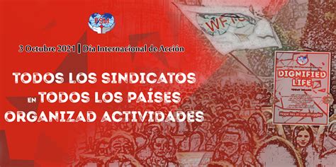 3 Octubre 2021 Día Internacional de Acción de la Federación Sindical