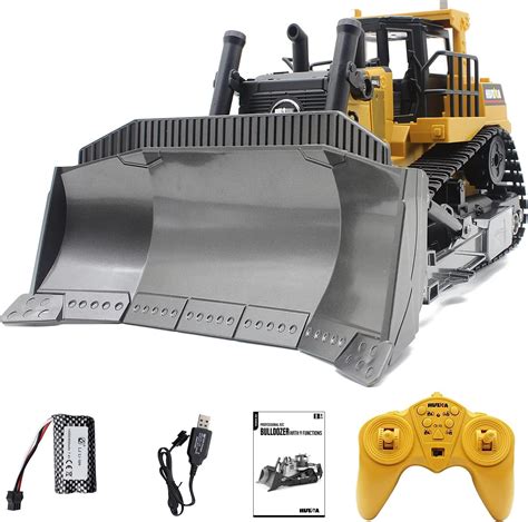 Mostop Remote Control Bulldozer 1 16 Scale Full Functional RC Bulldozer