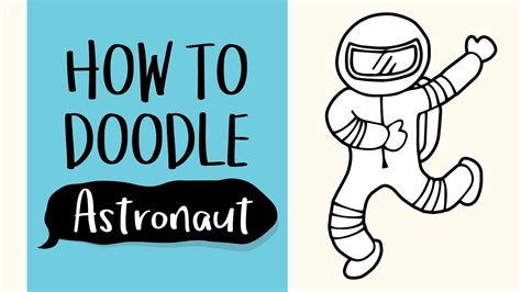 How To Draw An Astronaut Easy Step By Step Drawing And Coloring