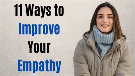 11 Ways To Improve Your Empathy Learn Empathy Skills YouTube