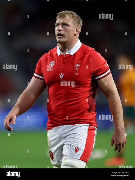 Wales' Jac Morgan looks on during the Rugby World Cup 2023, Pool C ...