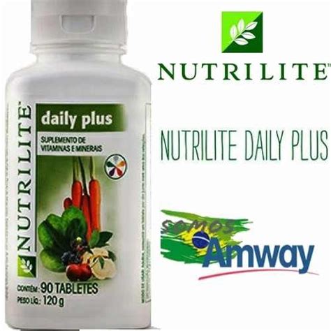 Amway Nutrilite Daily Plus Vitamina Tablets Natural R