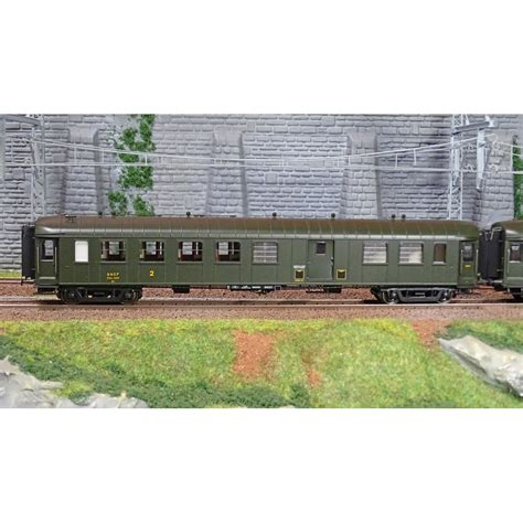 Set De 3 Voitures Voyageurs OCEM RA Courte Ree Modeles VB382 SNCF