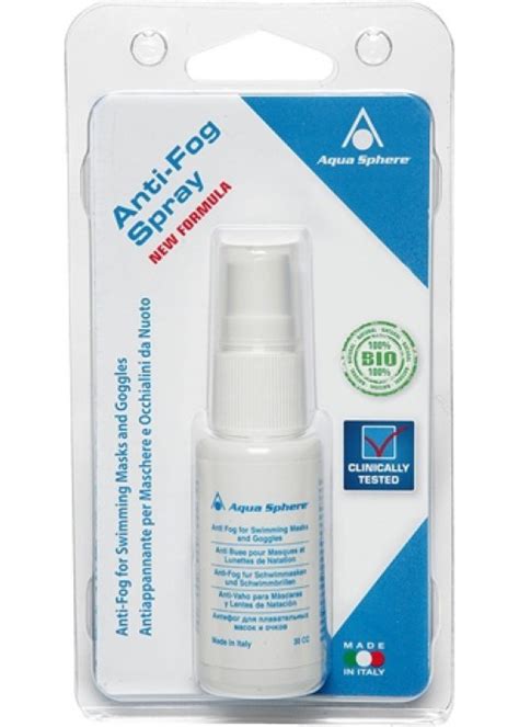 Анти-фог спрей для очков и масок Aqua Sphere Anti-Fog Spray