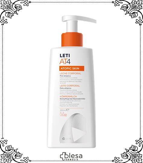 Leti AT 4 Leche Corporal 250 Ml Blesa Farmacia