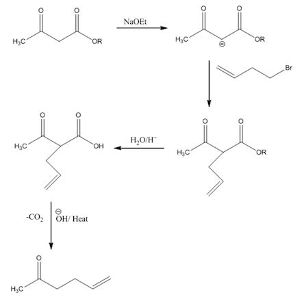 How Would You Prepare The Listed Compound Using Either An Acetoacetic