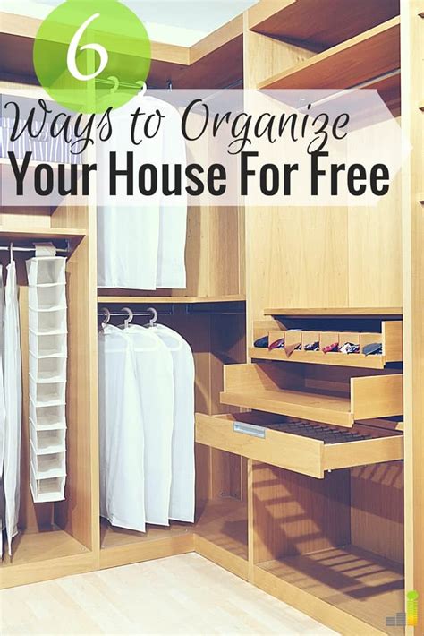 6 Ways To Organize Your House For Free Frugal Rules