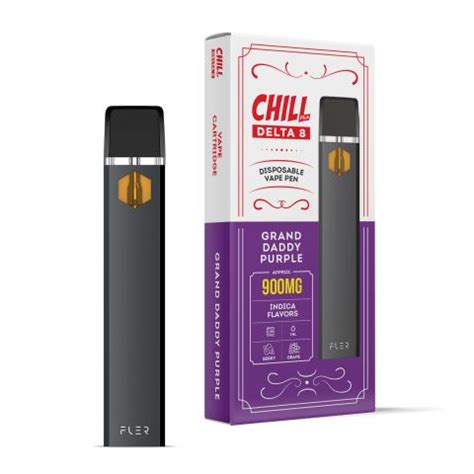 Grand Daddy Purple Delta Thc Vape Pen Disposable Chill Plus