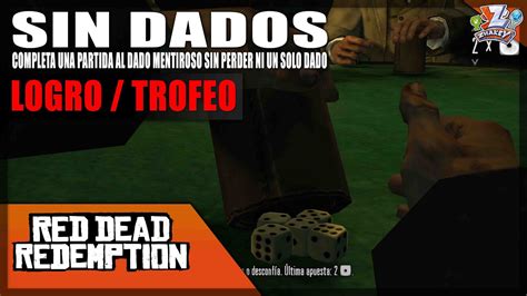 Red Dead Redemption Logro Trofeo Sin Dados No Dice Dado