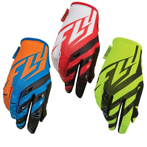 Fly Racing 2015 Kinetic Division Motocross Gloves Gloves