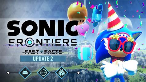 Sonic Frontiers Fast Facts Sonic S Birthday Bash Content Update