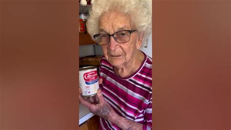 96 Year Old Granny Rhymes About Carnation Milk Youtube