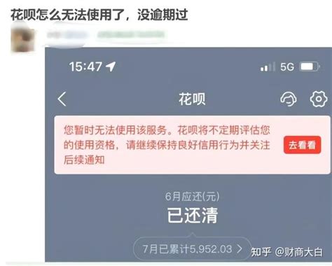 花呗借呗突然不能用了怎么办深度解析花呗风控解除借呗开通方法 知乎