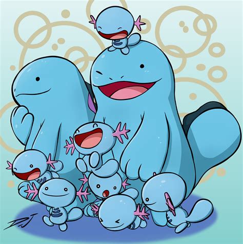 Wooper Quagsire Fanart Rpokemon