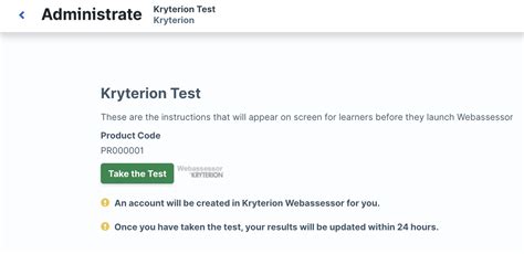 Kryterion Webassessor Beta Administrate Documentation And Support