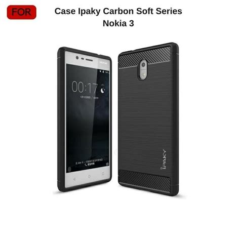 Case Ipaky Carbon Nokia 3 Nokia 3 1 Softcase Ipaky Carbon Fiber Exellen Black Lazada Indonesia