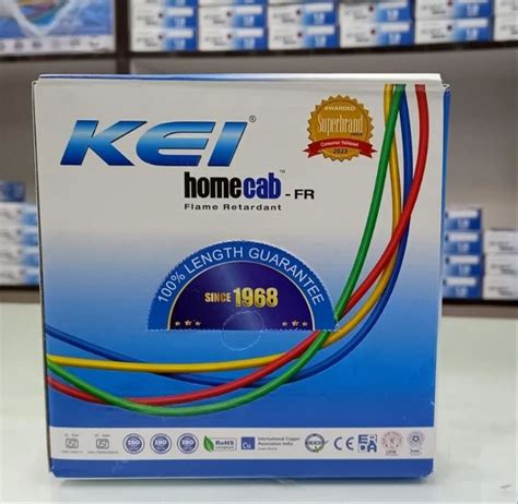 Kei Homecab 4 Sqmm FR House Wire Roll Length 90 M At Best Price In