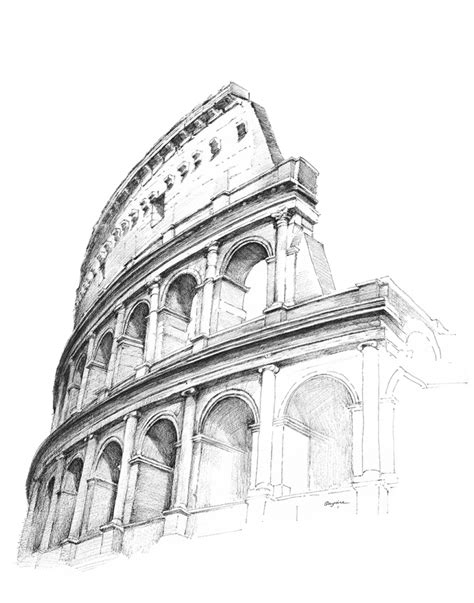 nextART. Colosseum Sketch