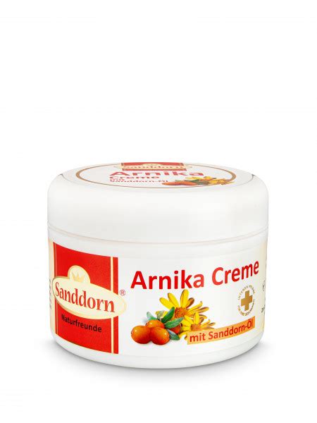 ARNIKA Creme mit Sanddorn Öl 250 ml Sanddornöl Produkte Mare