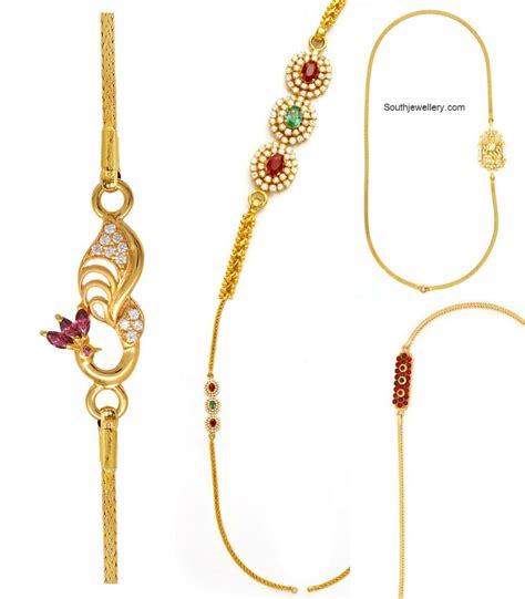 Thali Chain Models With Mugappu Jewellery Designs