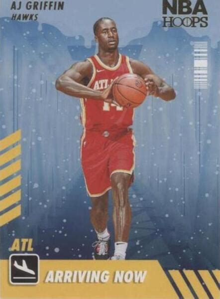 2022 23 Panini NBA Hoops Arriving Now Winter 16 AJ Griffin RC For