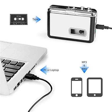 DigitalLife Cassette Player Recorder Walkman Cassette Tapes To MP3 CD