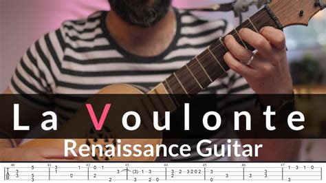 La Voulonte Guillaume Morlaye Renaissance Guitar Tab Grade