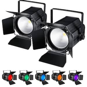 Lukyamzn 4 In 1 LED Moving Head DJ Lights Mini Beam Stage Lights RGBW