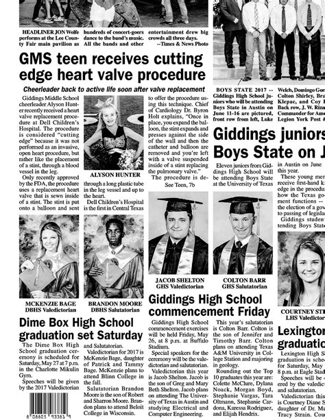 Giddings Times & News (Giddings, Tex.), Vol. [128], No. [1], Ed. 1