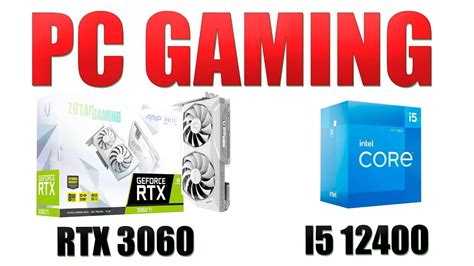 Assemblaggio PC Gaming Da 1600 Euro Con RTX 3060 E I5 12400 YouTube