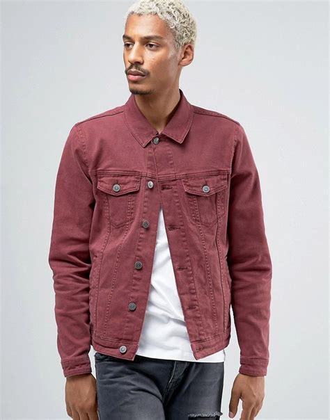 Бордовая Куртка Рубашка Мужская — Krutayakurtka.ru