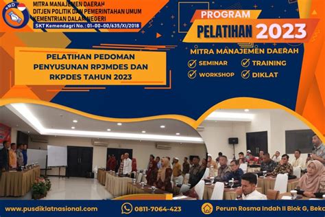 Pelatihan Pedoman Penyusunan Rpjmdes Dan Rkpdes Tahun 2023 Mitra