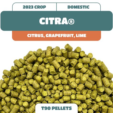 Citra® Hop Pellets (2023) – Hop Alliance