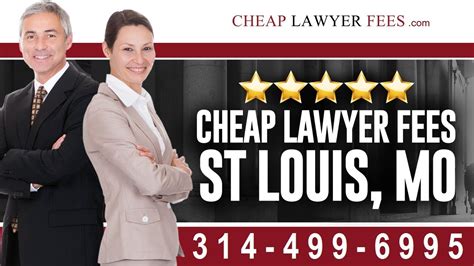 Cheap Lawyers St Louis Mo Cheap Lawyer Fees Youtube