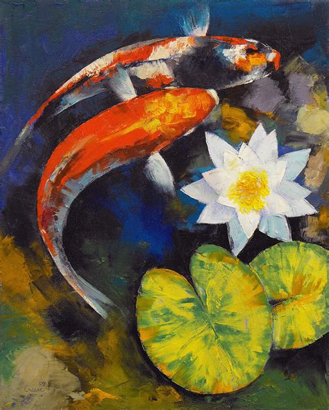 Famous Koi Fish Paintings