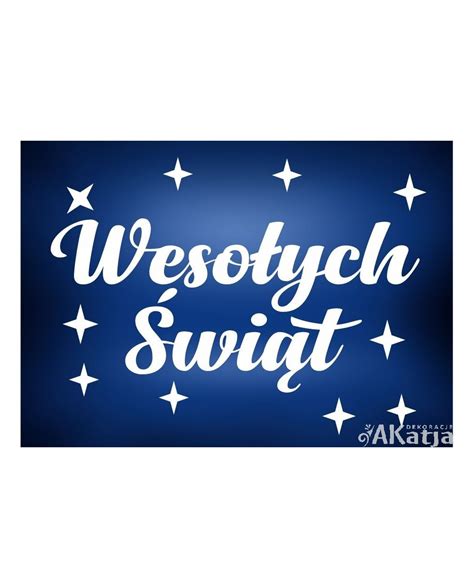 Napis Wesołych Świąt wycinanka z kartonu