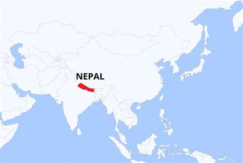 Mapa De Nepal