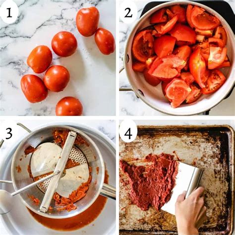 How To Make Tomato Paste With Fresh Tomatoes The Frozen Biscuit