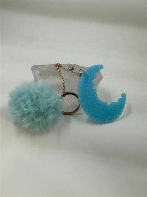 Perler Bead Keychain - Etsy