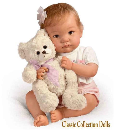 Ashton Drake I Promise To Love Youteddy Lifelike Poseable Baby