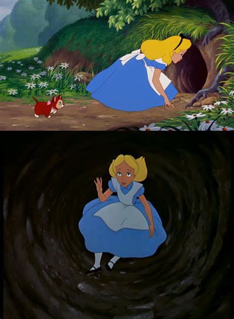 alice rabbit hole Blank Template - Imgflip