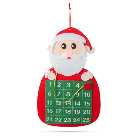 Calendar De Craciun Mos Craciun Marker Cu Arici 58625a